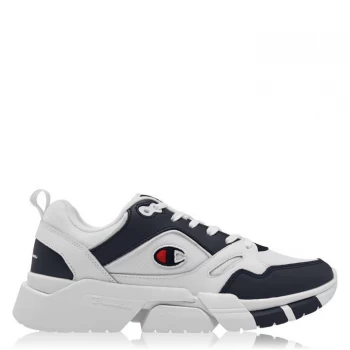 Image of Champion Lander Mesh Trainers - Navy/Wht BS501