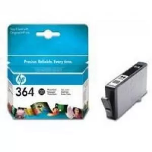 Image of HP 364 Black Photo Ink Cartridge