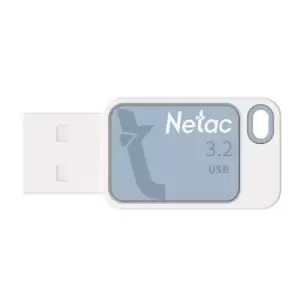 Image of Netac 64GB USB 3.2 Memory Pen UA31 Software Encryption Key Ring Sky Blue