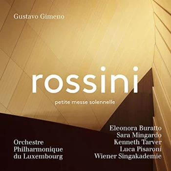 Image of Gustavo Gimeno - Rossini: Petite Messe Solennelle CD