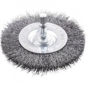 Image of kwb DISC BRUSH, HSS STEEL WIRE, CORRUGATED 607430