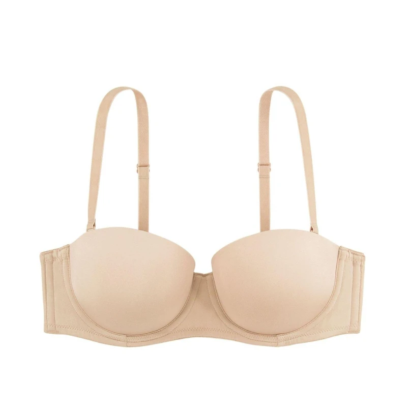 Image of Dorina Michelle Underwired Bandeau Bra Nude female 36D
