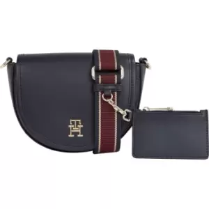 Image of Tommy Hilfiger Th City Summer Saddle Bag - Blue