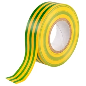 Image of Ultratape Green/Yellow PVC Electrical Insulating Tape 19mm x 20m