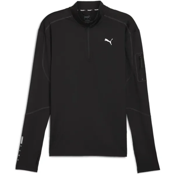 Image of Puma Flex quarter Zip Sn44 Performance Tracksuit Tops S Black 68799003350