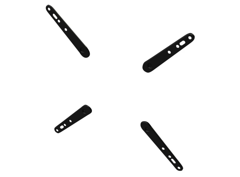 Image of Peerless ACC4X4 mounting kit Black