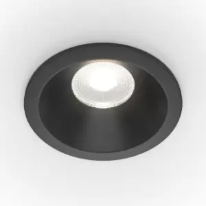 Image of Maytoni Zoom Dimmable Recessed Downlight Black 3000K IP65