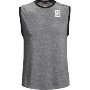Image of Under Armour Recover Sleeveless Top - Grey