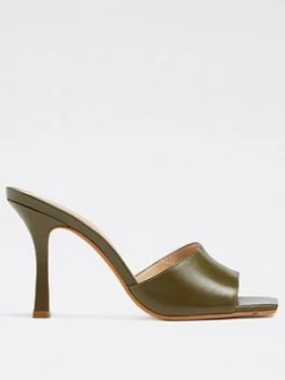 Image of Dune London Mantra Heeled Sandal - Khaki