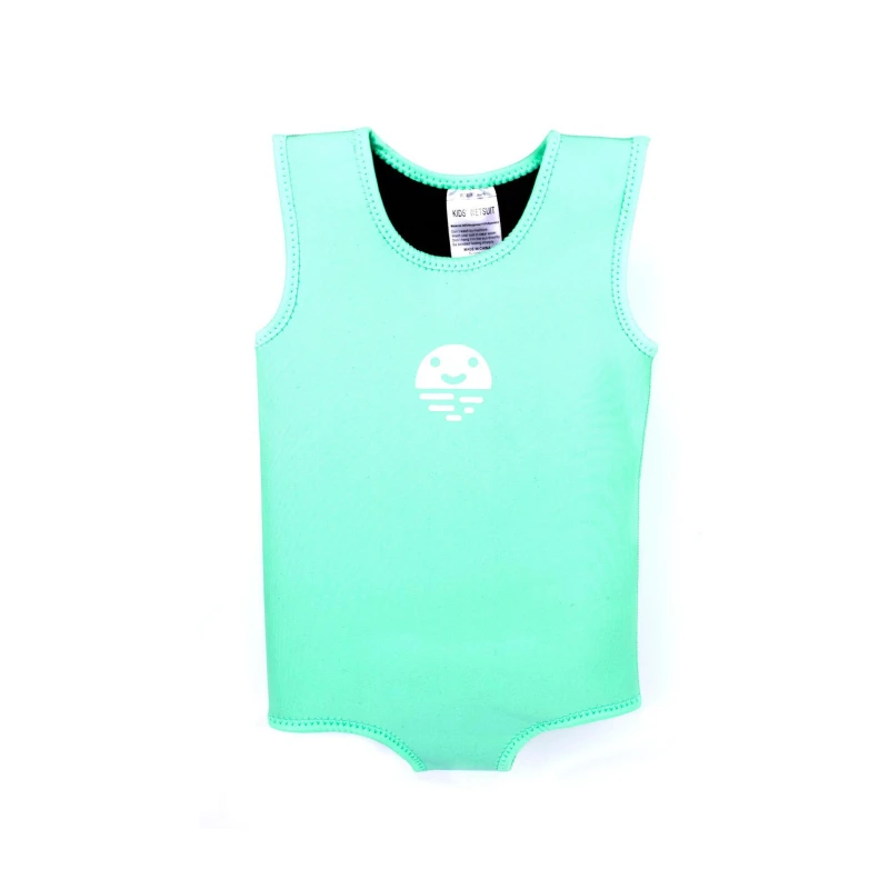 Image of Sleeveless baby bodysuit Orby Swim Vert Unisex 6/12 mois