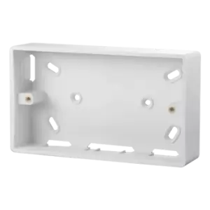 Image of 2-GANG 29MM PVC PATTRESS BOX TRUNKING