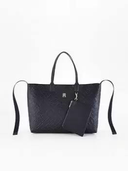 Image of Tommy Hilfiger Iconic Tommy Monogram Tote Bag