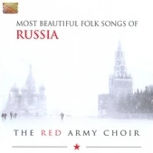Image of The Red Army Choir Most Beautiful Folk Songs Of Russia CD