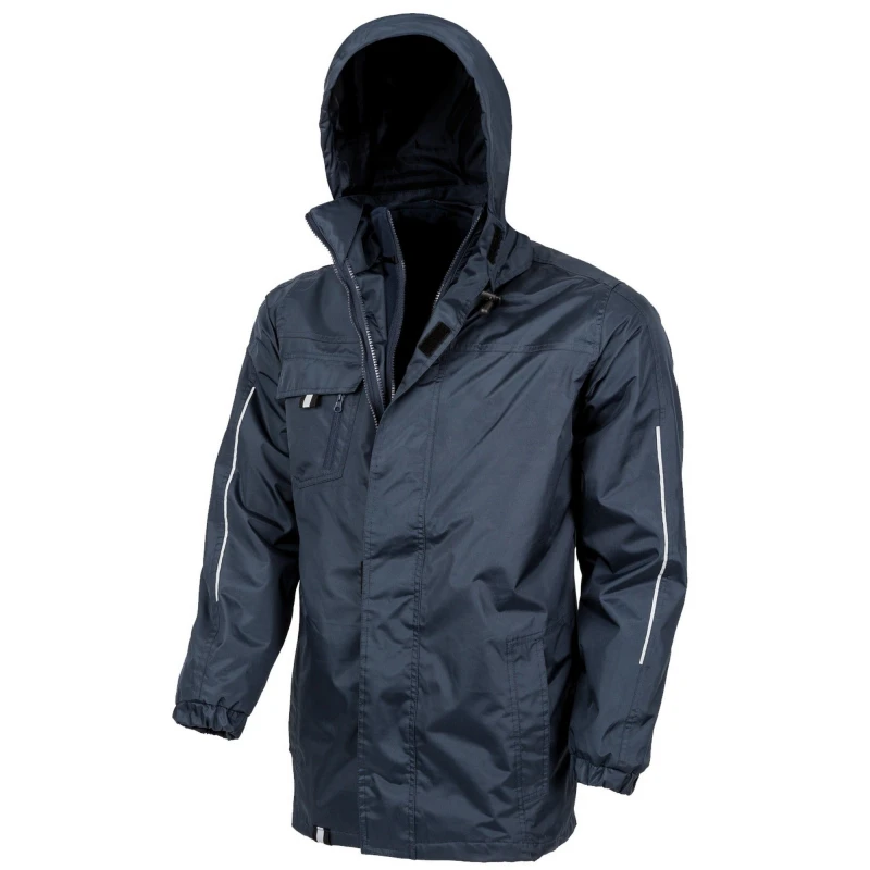 Image of Result Result Men Core Printable 3-In-1 Transit Jacket in Navy Size: X-Small Navy XS Male 5057520119090