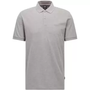 Image of Hugo Boss Pallas Polo Shirt Silver
