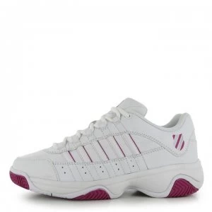 Image of K Swiss Court Blast Ladies Tennis Shoes - White