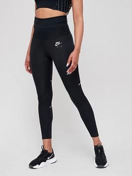 Image of Nike Air Running Dri-FIT Legging - Black, Size S, Women