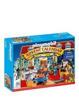 Image of Playmobil 70188 Christmas Grotto Advent Calendar With Father Christmas