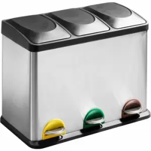 Image of Recycle Pedal Bin - 45 Ltr - Premier Housewares