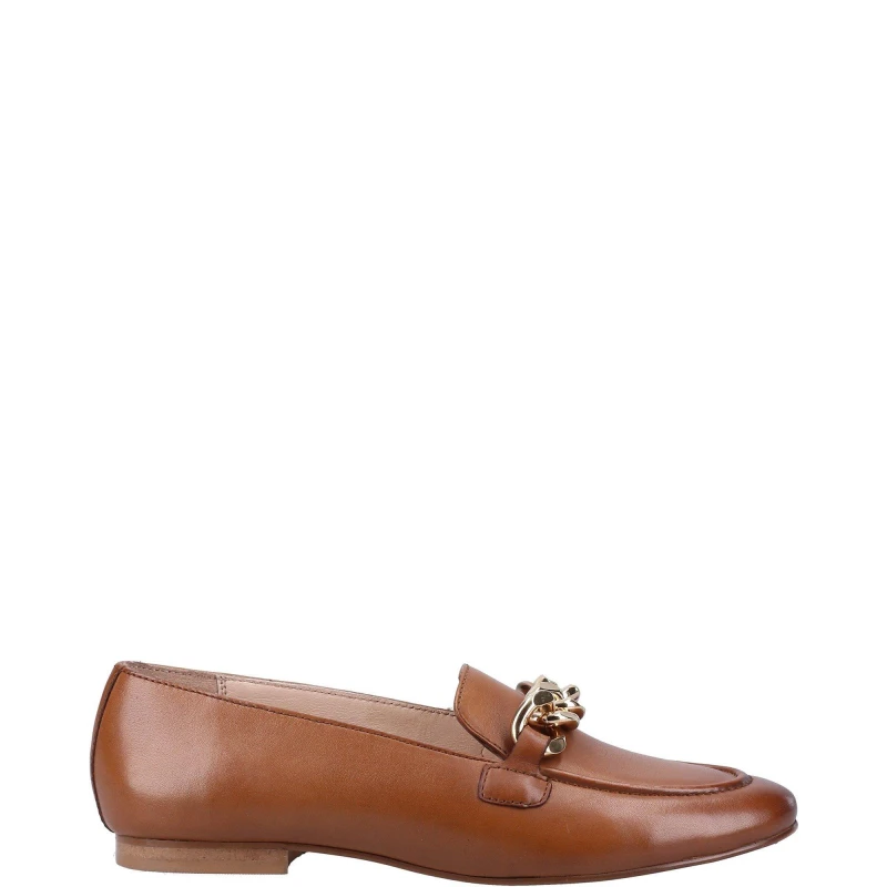 Image of Hush Puppies Harper Chain Loafer Tan female 7 (41)