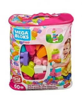 Image of Mega Bloks First Builders 60 Piece Bag One Colour