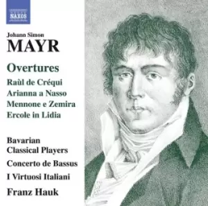 Image of Johann Simon Mayr Overtures by Johann Simon Mayr CD Album