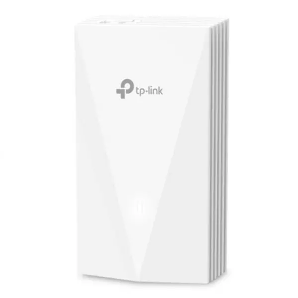 Image of TP Link (EAP655-WALL) AX3000 Wall Plate WiFi 6 Access Point, Dual Band, PoE, 3x GB LAN, OFDMA, Free Software AP-3000TPEAP655-WALL