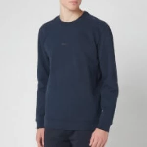 Image of Hugo Boss Weevo Relaxed Fit Sweatshirt Navy Size M Men