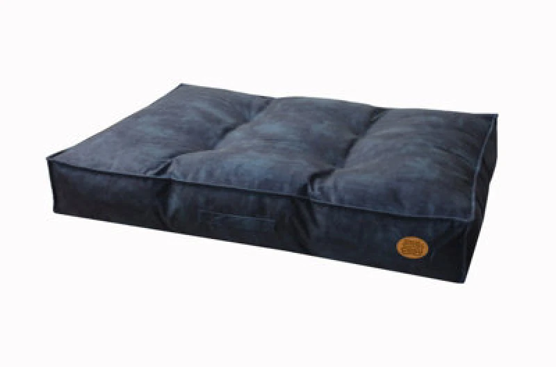 Image of Snug & Cosy Windsor Navy Lounger - Large, Blue SAG1065