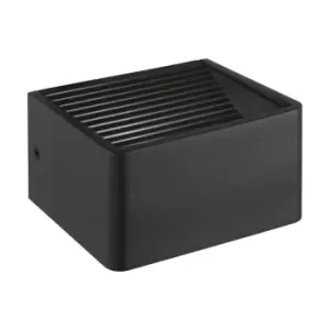 Image of IP44 Outdoor Wall Light Anthracite Aluminium 6W Built in LED Porch Lamp