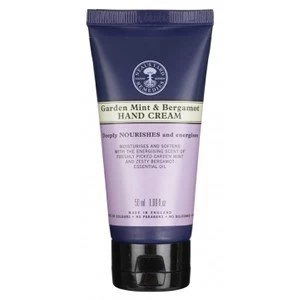 Image of Neals Yard Remedies Garden Mint and Bergamot Hand Cream 50ml
