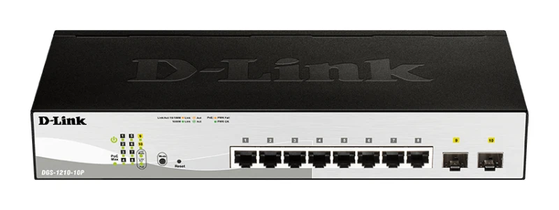 Image of D-Link DGS-1210-10P Managed L2 Gigabit Ethernet (10/100/1000) Power ov
