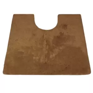 Image of Ultimate Plush Pile Premium Pedestal Mat (50x55cm) (Mocha)