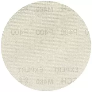 Image of Bosch Expert Random Orbital Sanding Discs M480 Ø125mm x G400 (Wood, Paint & Drywall) - Pack of 50 - N/A