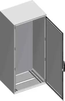 Image of Schneider Electric Spacial SM Sheet Steel, Single Door Floor Standing Enclosure, 2000 x 600 x 400mm, IP55