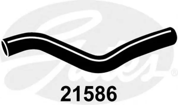 Image of Curved Radiator Hose 340mm X 30 Gates 21586