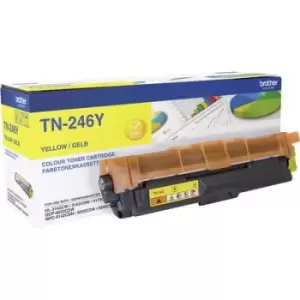 Image of Brother Toner cartridge TN-246Y TN246Y Original Yellow 2200 Sides