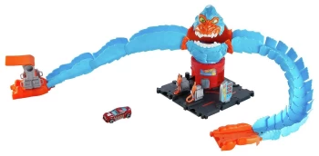 Image of Hot Wheels City Wreck & Ride Gorilla Attack Playset