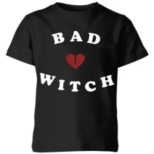 Image of Bad Witch Kids T-Shirt - Black - 3-4 Years