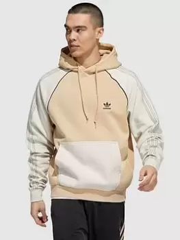 Image of adidas Originals Sst Hoodie - White, Beige, Size XS, Men