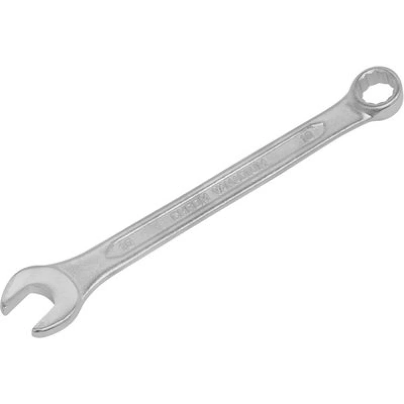 Image of Loops 10mm Combination Spanner - Fully Polished Heads - Chrome Vanadium Steel Metallics