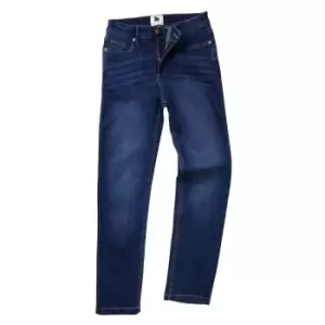 Image of AWDis So Denim Womens/Ladies Katy Straight Leg Jeans (18/L) (Dark Wash)