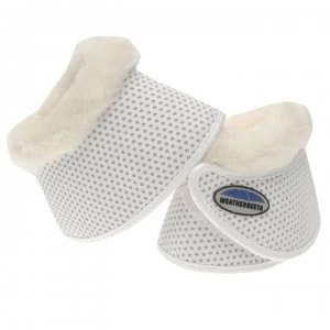 Image of Weatherbeeta Wool Trim Bell Boots - White