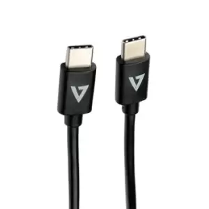 Image of V7 V7USB2C-1M USB cable USB 2.0 USB C Black