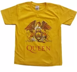 Image of Queen - Classic Crest Kids 3 - 4 Years T-Shirt - Yellow