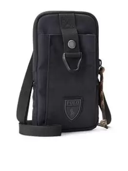 Image of Polo Ralph Lauren Small Phone Pouch Bag, Navy, Men