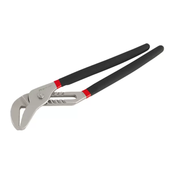 Image of Genuine SEALEY AK9369 Water Pump Pliers 300mm Ni-Fe Finish