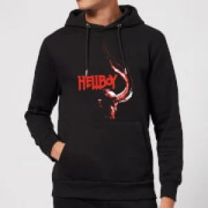 Image of Hellboy Profile Hoodie - Black