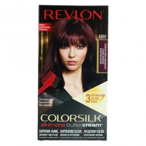 Image of Revlon Luxurious Colorsilk Buttercream Vivid Colour Burgundy