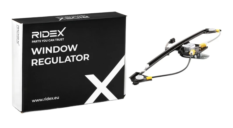 Image of RIDEX 1561W0123 Window regulator Left, Operating Mode: Electric, with electric motor Window Winder (1561)